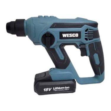 Imagem de Martelete Perfurador 18v Com Bateria Carregador Wesco WS2990