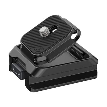 Imagem de ULANZI Kit de base e placa de liberação rápida para câmera Uka C007, placa de tripé de câmera, kit de liberação rápida estabilizador Uka, configuração sem esforço e suporte seguro para DJI RS2/3/4 e