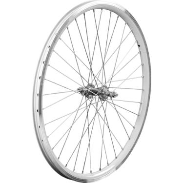 Imagem de AkiiGer Aro de bicicleta para adultos para bicicleta de 3 rodas, rodas dianteiras de triciclo de 50 cm, não adequado para bicicletas, substituição de aros de pneu, aro de liga de parede dupla, raio de