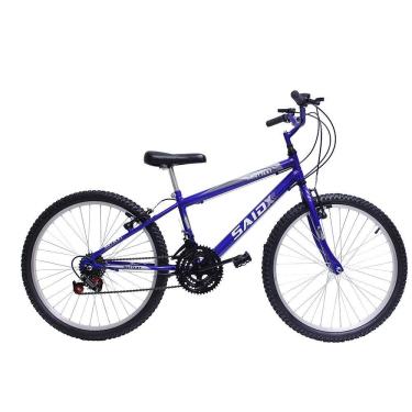 Imagem de Bicicleta Aro 24 Masculina Infantil 18 Marchas Said-x