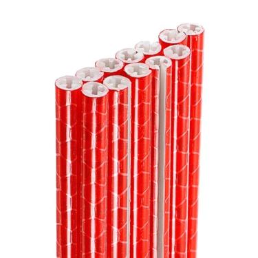 Imagem de HARFINGTON 72 peças de capas refletivas de raio de bicicleta de 0,5 cm de plástico refletores de raio de bicicleta capas de raio guarnição de roda com visibilidade de 360° para decoração de