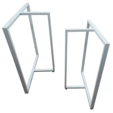 Imagem de Pés De Mesa 75x60cm Mod. T ESTILO INDUSTRIAL Ferro Kit c/2un
