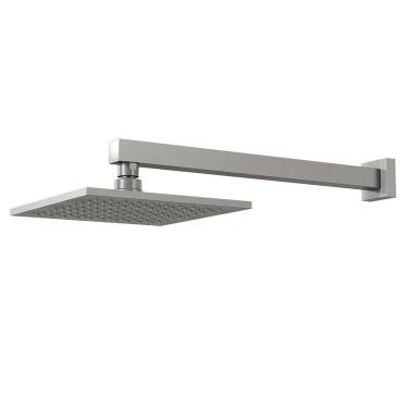 Imagem de Chuveiro Articulado De Parede Metal Versata Grafite Escovado Fani