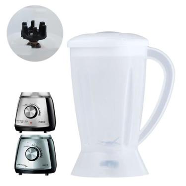 Imagem de Copo para liquidificador mondial l 60/66 1,5 litros branco - Dasshaus 