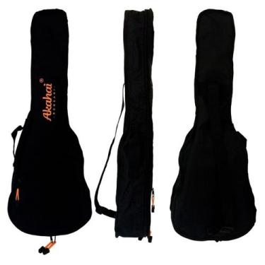 Imagem de Capa simples p/ ukulele tenor 26 com alças e bolso 185 - AKAHAI
