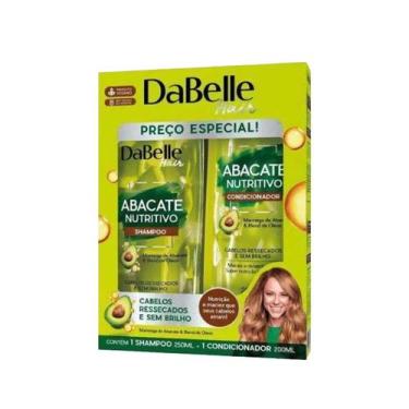 Imagem de Shampoo 250ml E Condicionador 200ml Dabelle Abacate Nutritivo