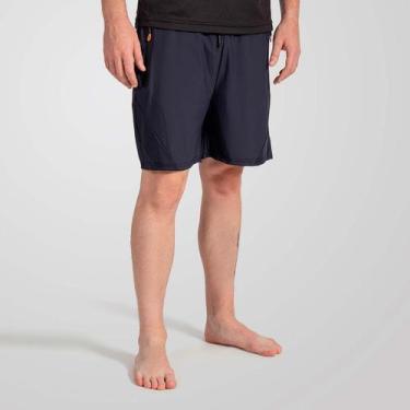 Imagem de Short Sport Bermuda Masculina Treino Fitness Azul Alma Genius, G, Azul
