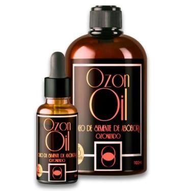 Imagem de Óleo de Semente de Abóbora Ozonizado 1 Litro (1100ml) Ganhe 100ml Cortesia! 100% Puro • Super Concentrado • Vidro Âmbar Premium