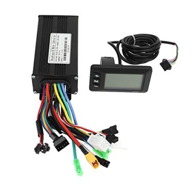 Imagem de JTLB Kit de controle de motor elétrico sem escova com controlador senoidal de 26A, visor LCD para scooter elétrica, motor sem escova com sensor de corredor de 24V 36V 48V 500W‑750W