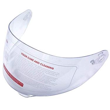 Imagem de Capacete para motocicleta ILM com viseira dupla e viseira modular completo DOT 6 coresILM Visor transparente 902