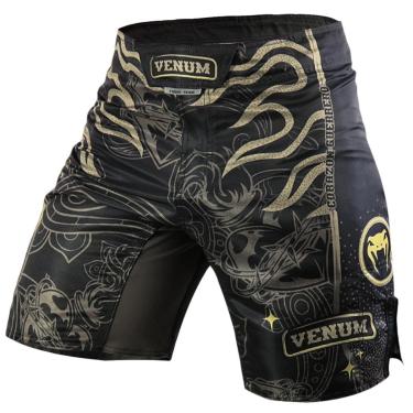 Imagem de Short Fight Venum Tattoo Dark Treino Mma Boxe Academia-Masculino