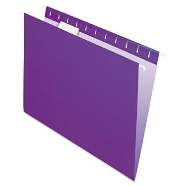 Imagem de Pasta Pendaflex Reciclada para Pendurar, Pasta Arquivo, Pasta Classificadora, Violeta, Letter