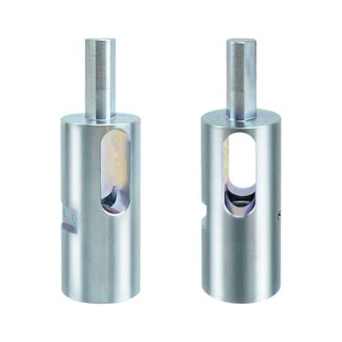 Imagem de Aepiraza 2 unidades EZ Twist Ties Ferramenta de mandril de calibre 9 compatível com furadeiras elétricas de 9 cm, ferramenta de torção de fio de calibre 9 para fixação de cerca de elo de corrente e