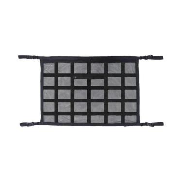 Imagem de Grande Saco De Rede De Teto Do Carro Capacidade De Armazenamento De Ma