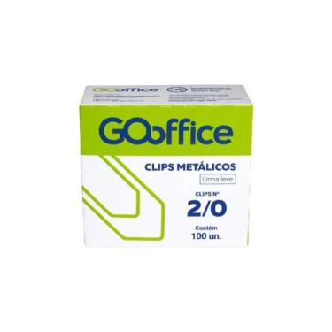Imagem de Clips Aço Galvanizado N2 0 00 Com 700 Unidades - GOOFFICE