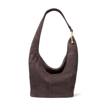 Imagem de Michael Kors Bolsa de ombro Hobo média Sonny, Chocolate, One Size