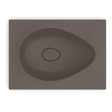 Imagem de Kit 3 Cubas de Sobrepor 62x44,5cm Ruy Ohtake Roca Café