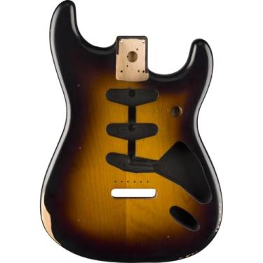 Imagem de Road Worn® 50's Stratocaster® SSS Alder Body, Sunburst de 2 tons