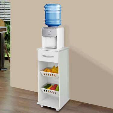 Imagem de Balcão Fruteira 1 Gaveta 2 Cestos 301 Benetil - Branco