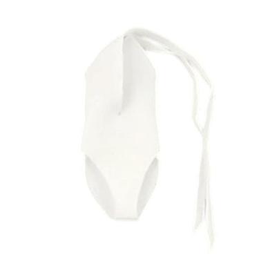 Imagem de Esquirla Roupas de boneco de ação 1:12, traje de banho, moderno, moda em tecido, miniatura, fantasia de boneca para bonecas femininas de 6", Branco