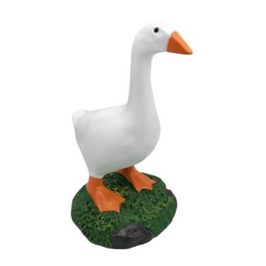 Imagem de Ioensy Porta-chaves de pato Gancho para chaves Exclusivo e engraçado Suporte de ferramentas de metal Enfeite criativo Decoração para mesa de sala de estar