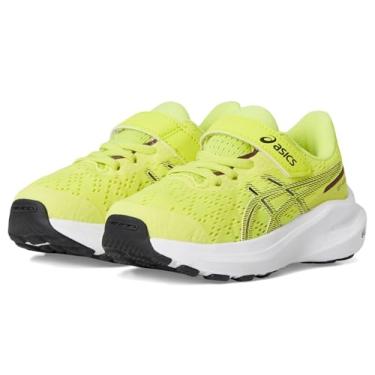 Imagem de ASICS Tênis infantil unissex Gt-1000 13 pré-escolar (bebê/criança pequena), Citron/branco, 12 Little Kid