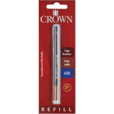 Imagem de Carga crown p rollerball tipo sheaffer azul blistada ca22007a, 3