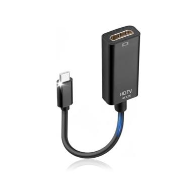 Imagem de Tmiyas Adaptador USB C para HDMI portátil, para MacBook Pro, Air, iPad PROPixelbook, XPS, Galaxy e mais