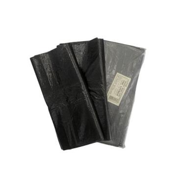 Imagem de Saco de lixo Preto 100 litros Ordem 12 Boca larga Lemeplast com 100 un