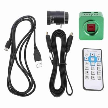 Imagem de Câmera USB 4K, Lente Zoom Manual de 2,8-12 Mm, 41 MP, Interface Multimídia HD, Câmera Web Mini USB 2.0 para PC Com Controle Remoto, para Computador Portátil