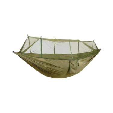 Imagem de Rede De Camping Para 2 Pessoas Com Mosquiteiro, Cama Suspensa Portátil