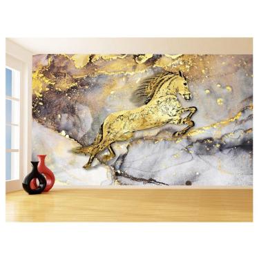 Imagem de Papel De Parede 3D Animais Pop Art Cavalo Cores 3,5M Pxa310