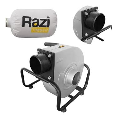 Imagem de Coletor de Pó de 49 Litros para Máquina de Bancada 1100w Razi 