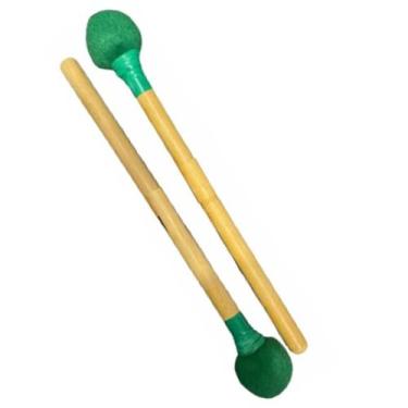 Imagem de Par Baqueta Maçaneta Zabumba Oval Par Luen 14033 Cores Variadas