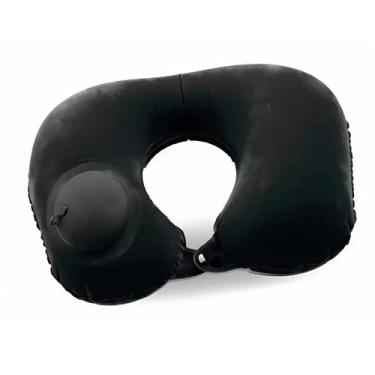 Imagem de Almofada Para Viagem Travesseiro De Viagem - Megamix Online, Preto