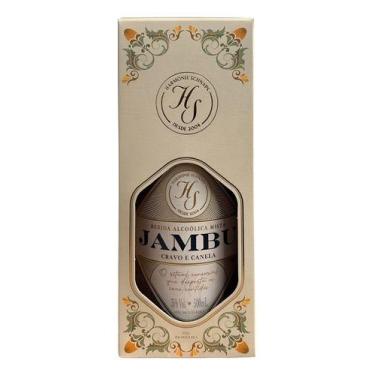 Imagem de Bebida Alc Mista Harmonie Schnaps Jambu, Cravo Canela 500ml