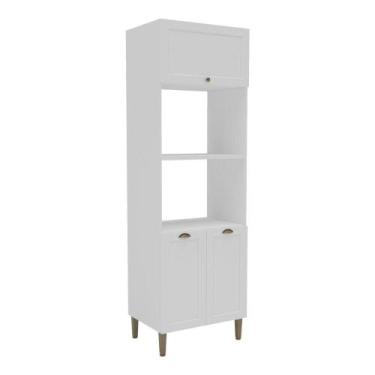 Imagem de Paneleiro De Cozinha Americana Para Forno E Micro-ondas 70cm 3 Portas 