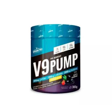 Imagem de V9 Pump  Pre Treino 300g  Acai c/ Guarana- Sharkpro Suplementos