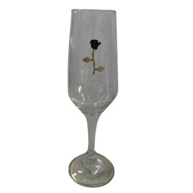 Imagem de Taça Pomba Gira Rosa Negra Champagne Buffet Nadir 186 ml