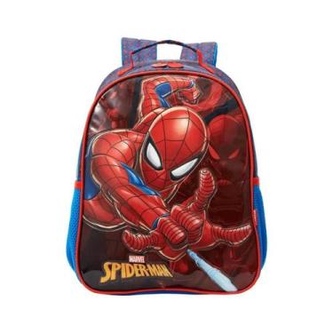 Imagem de Mochila Costas Infantil Xeryus Homem Aranha Spider Man 13333, Azul