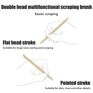 Imagem de Generic 12pçs Conjunto de Pintura de Arranhões de Natal para Crianças, Brinquedo Educativo, Kit de Artesanato de Arte de Graffiti para Presentes de Amigos