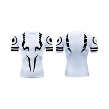 Imagem de Conjunto de Fitness Jujutsu Kaisen Masculino - Camisa 3D de Secagem Rá