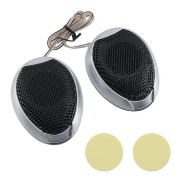 Imagem de Modengzhe 1 par de mini tweeter de carro, 1000 W de potência de neodímio de seda e cúpula de alto-falante de áudio para carro