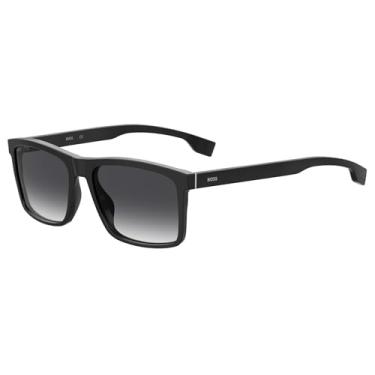 Imagem de Hugo Boss Óculos de Sol Modernos para Homens 1036/S 807 589O com Proteção UV Total e Lentes Pretas