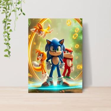 Imagem de Genérico, Quadro Decorativo Soni Infantil A4 | Placa MDF 14