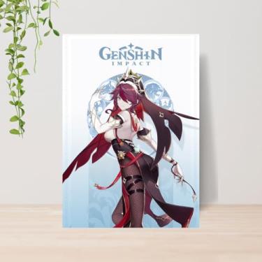 Imagem de Genérico, Quadro Decorativo Jogo Genshin Impact A4 | Placa MDF 008