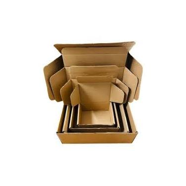 Imagem de Caixas de Papelão Ondulado, Marrom, Capacidade 15kg, para Mudanças e Armazenamento, Modelo Padrão Modelo A-N110