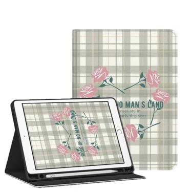 Imagem de Yzlvigrous 8.3 Polegadas Capa para iPad Mini 7 Gen 2024/iPad Mini 6 Gen 2021, Capa Fina de Suporte de PU com Despertar/sono Automático, Visualização em Vários Ângulos