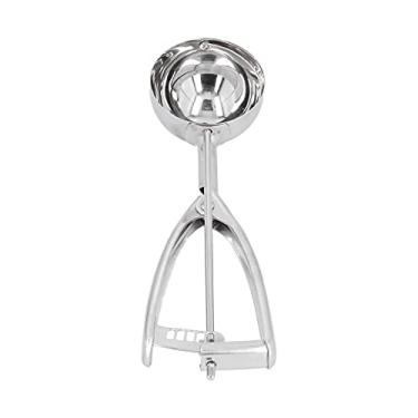 Imagem de Colher de sorvete de aço inoxidável, colher de escavação para sorvete, frutas, almôndegas (03)