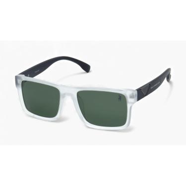 Imagem de Óculos de Sol Casual Polarizado Masculino Polo London Club, Lente UV400 Kit contém Case Couro ECO (Cristal)